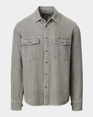 Men's Jack Infuse Denim Button-Down Shirt