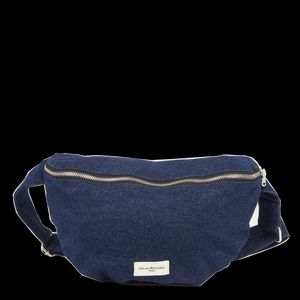 Rive Droite Paris - Sac banane en coton recyclé imprimé - Taille Unique - Jean brut