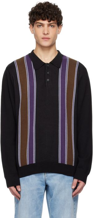 Carhartt Work In Progress Black Arlo Polo