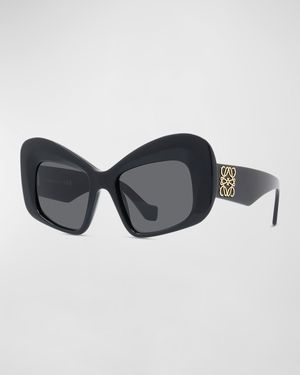 Anagram Acetate Butterfly Sunglasses