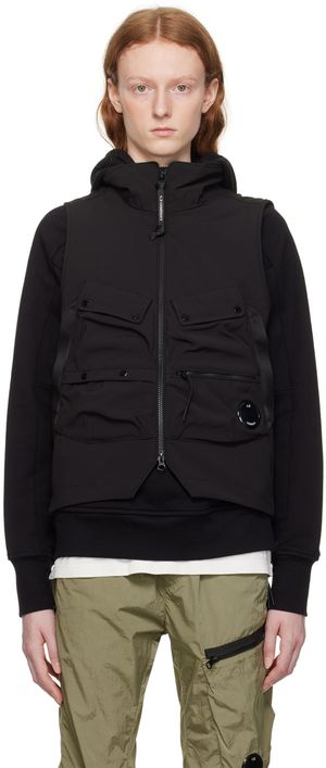 C.P. Company Black Shell-R Vest