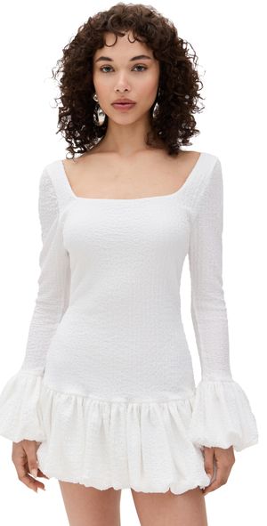 Black Halo Mirelli Mini Dress Bubble Cloud S