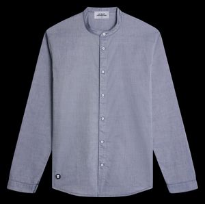 Le Slip Francais - Chemise de pyjama en chambray - Taille XL - Bleu