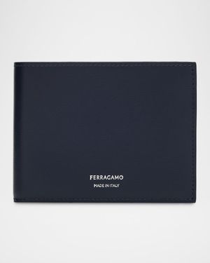 Men's Florence Palmellato Calfskin Bifold Wallet