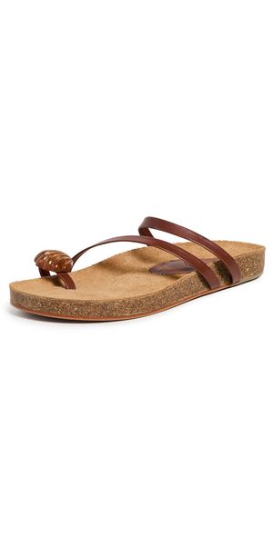 Johanna Ortiz Camel Aztec Horse Sandals Camel 37