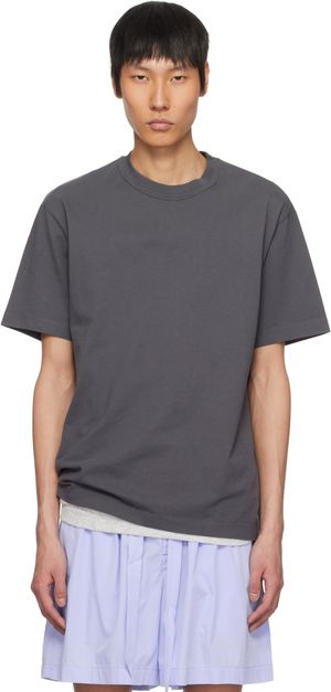 Tekla T-shirt de pyjama gris
