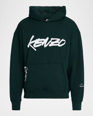 x Futura 2000' Men's Padded Cotton Hoodie