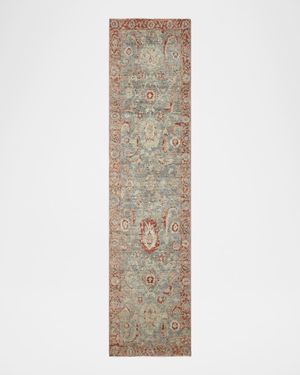Octavia Hand-Knotted Runner, 2' x 10'