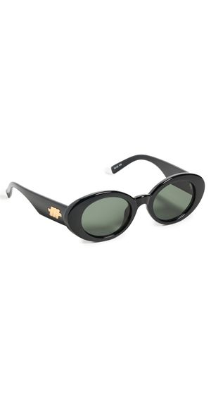 Le Specs Nouveau Vie Sunglasses Black One Size