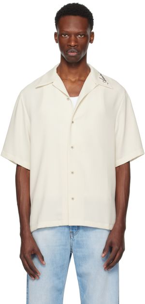 AMIRI Off-White 'Amiri' Camp Shirt