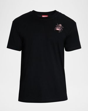 Men's Spider Logo Graphic T-Shirt