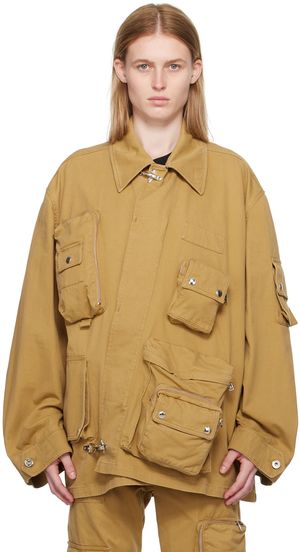 Lanvin Tan Future Edition Jacket