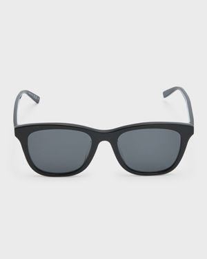 Logo Square Acetate Sunglasses