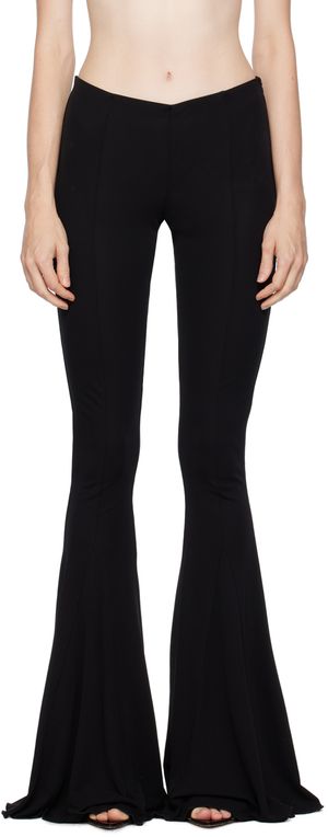 Blumarine Black Flared Trousers