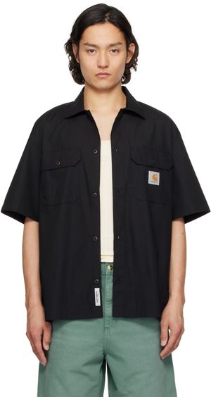 Carhartt Work In Progress Chemise à manches courtes Craft noire