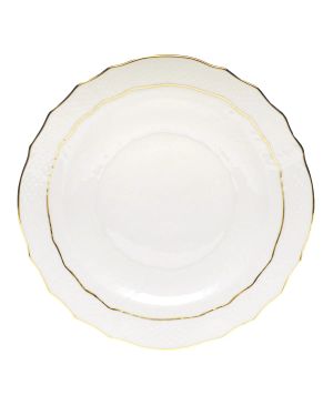 Golden Edge Salad Plate