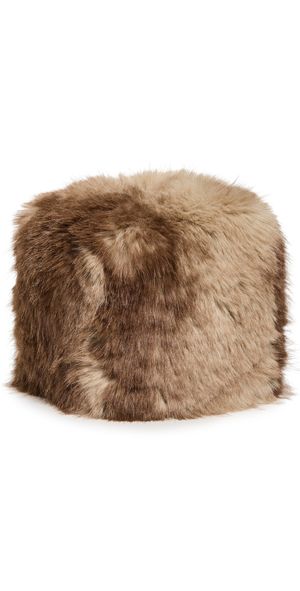 Apparis Davey Mink Tissue Box Cover Blonde Mink One Size