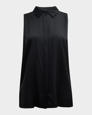Celine Sleeveless Georgette Blouse