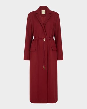 Alba Tailored Long Wool Coat