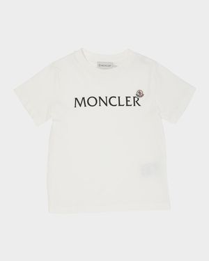 Boy's Logo Patch Short-Sleeve T-Shirt, Size 8-10