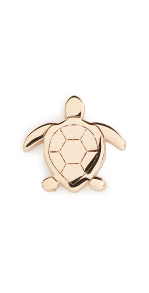Zoe Chicco 14k Gold Itty Bitty Turtle Single Stud Earring Yellow Gold One Size