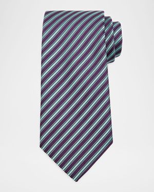 Men's Silk Multi-Stripe Tie