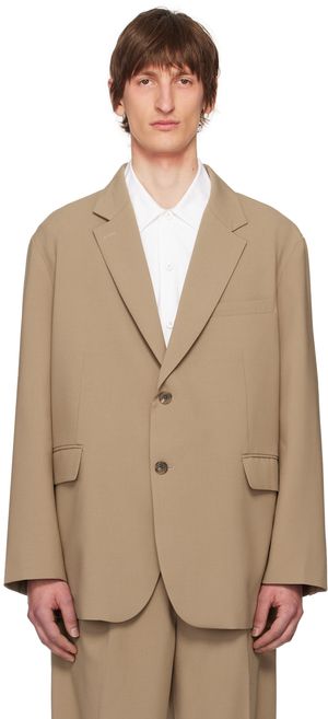 The Frankie Shop Beige Beo Blazer
