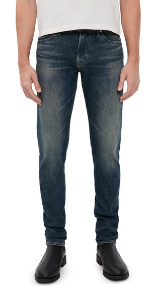 AG Tellis Modern Slim Thermolite Denim Jeans 34 Gower 33