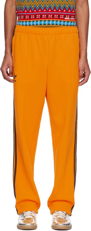 Wales Bonner Orange adidas Originals Edition Fleece Track Pants