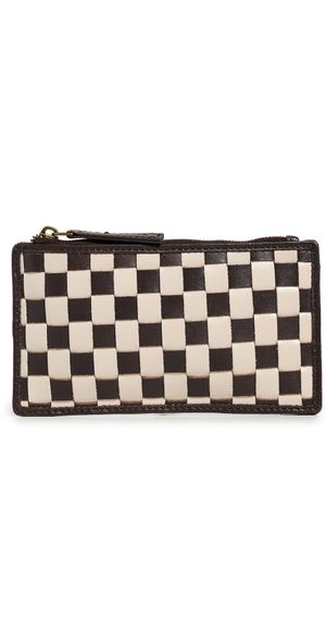 Bembien Odin Card Case Brown/Cream Check One Size