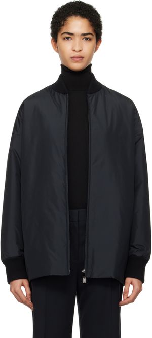The Row Blouson aviateur Vito noir
