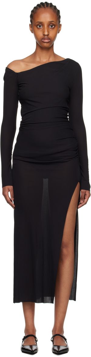 BEC + BRIDGE Black Monette Maxi Dress
