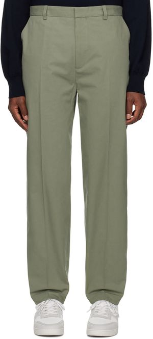 A.P.C. Khaki Massimo Trousers