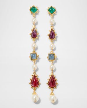 Byzantine Linear Earrings