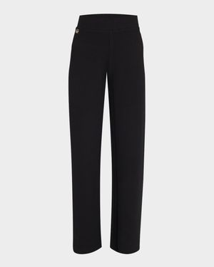 Moon Knit Flare Pants