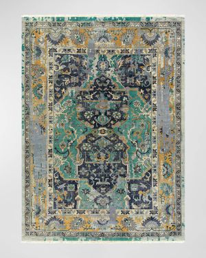 Angelina Hand-Knotted Rug, 6' x 9'