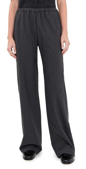 Enza Costa Everywhere Suit Pants Charcoal 2