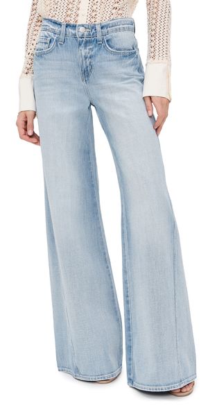 L'AGENCE Beau T-Seam Wide Leg Jeans Fontana 29