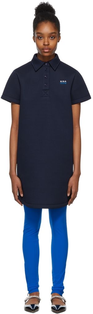 Nina Ricci Navy Polo Dress