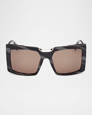 Spark 6 Rectangle Acetate Sunglasses