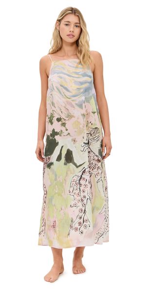 Desmond & Dempsey Square Nightie Multi XL