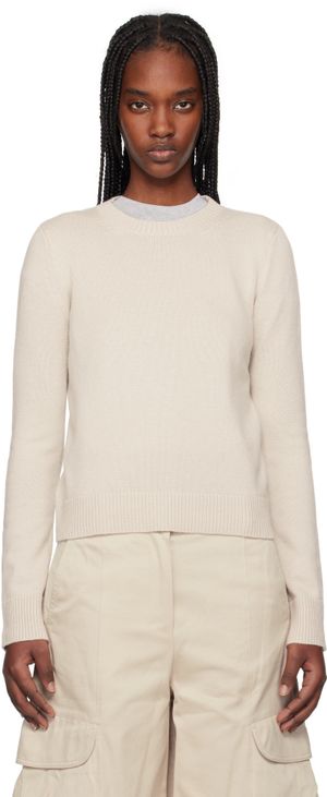 Max Mara Beige Fedora Sweater