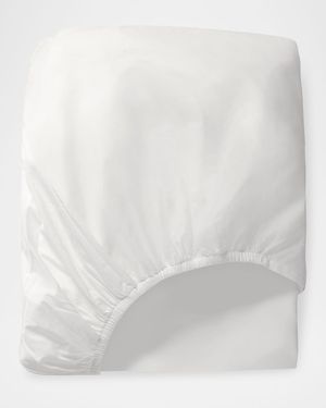 Percale Queen Fitted Sheet