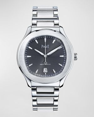 Polo 42mm Stainless Steel Gray Dial Watch