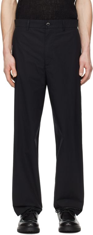 Barena Black Canasta Vion Trousers