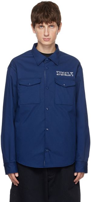 Emporio Armani Blue Insulated Jacket