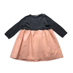 Bonpoint - Seconde Main - Robe bébé gris - 12 mois - Taille 12M - Gris