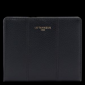 Le Tanneur - Portefeuille en cuir de vachette grainé - Taille Unique - Noir