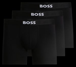 Boss - Lot de trois boxers en coton - Taille 2XL - Noir