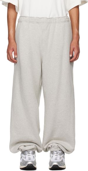 Hed Mayner Gray French Terry Sweatpants